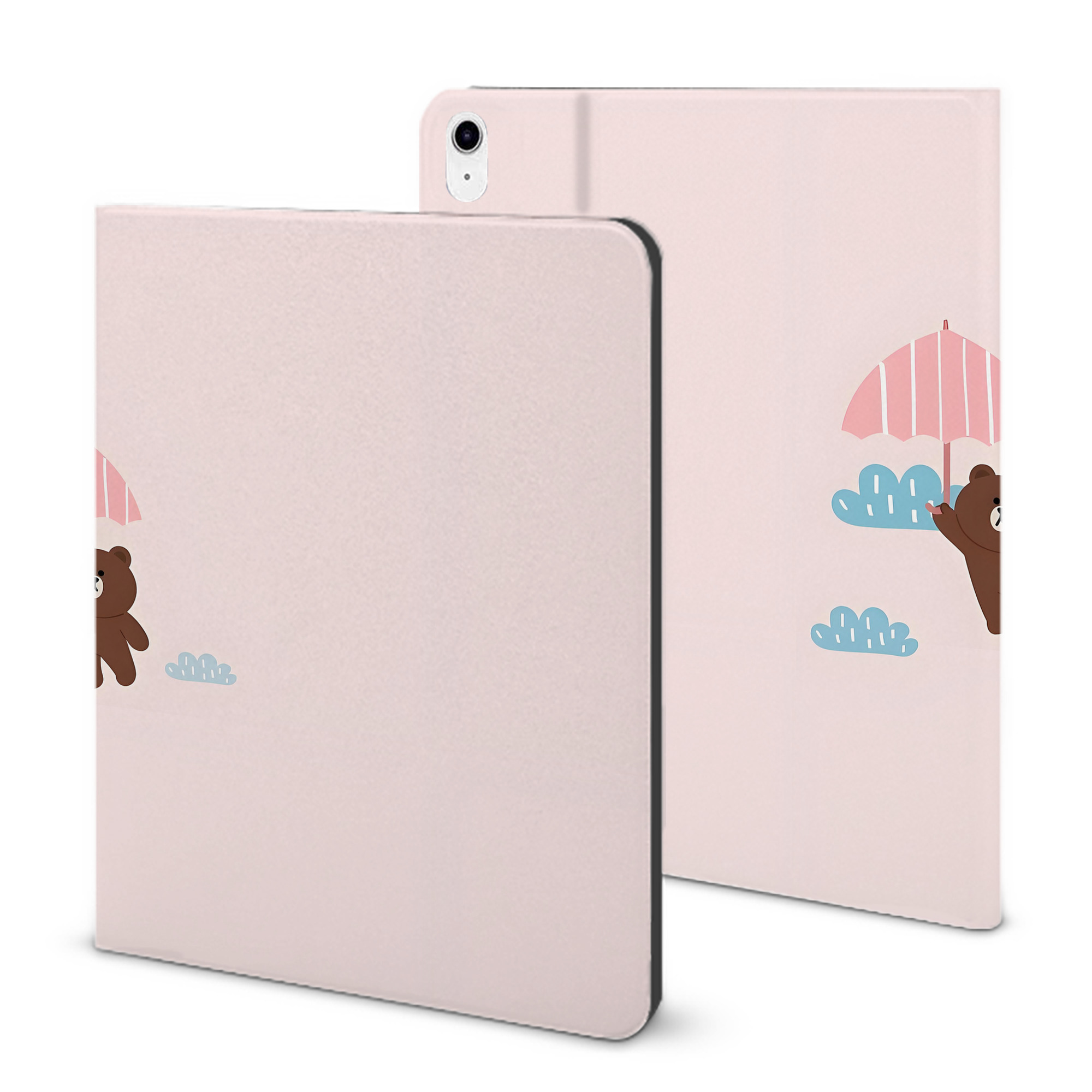 （画像用） リラックマ リラックマ キイロイトリ Rilakkuma Korilakkuma Kiiroitori IPad ケース ブック型 PUレザー TPU 耐衝撃 軽量 薄型 ペン収納なし 全面保護 IPad 各モデル対応